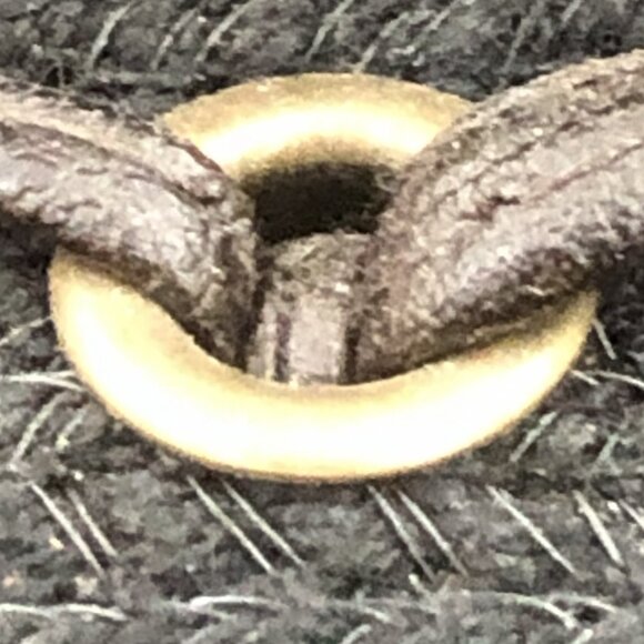 Scala Black Wide-Brim Straw Sun Hat w/ Chin Cord - Picture 5 of 5